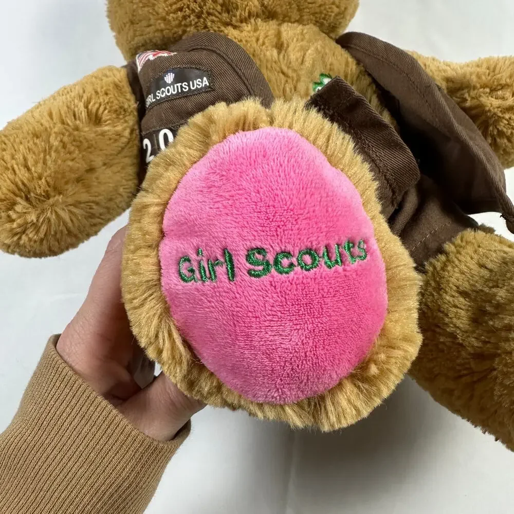 Build-A-Bear Girl Scouts Teddy Bear Stuffed Animal